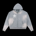Founding member mark zip-up hoodie